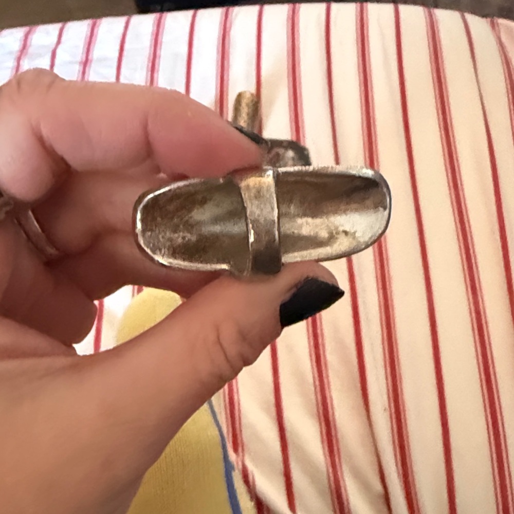Silver Statement Ring - image 3